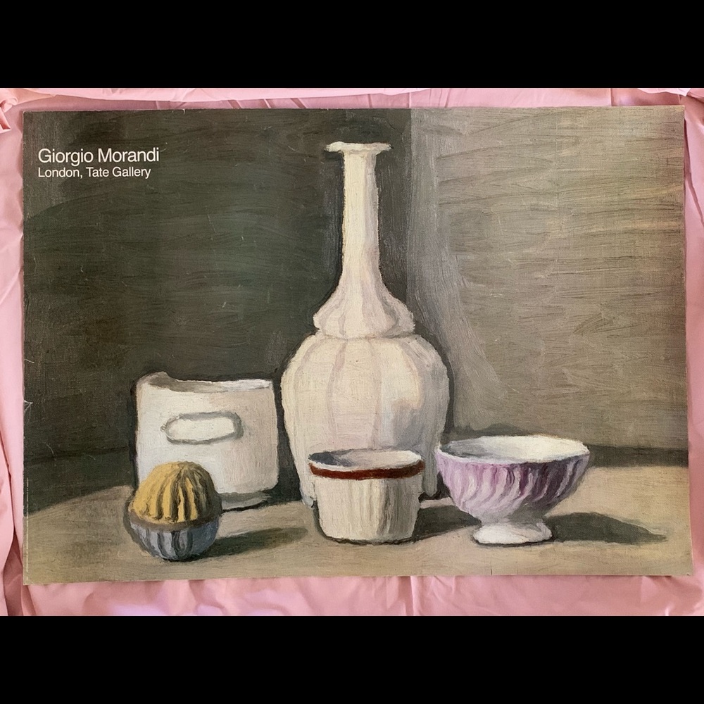 GIORGIO MORANDI 'STILL LIFE ,1946' ,AUTHENTIC 1990 TATE GALLERY ART PRINT